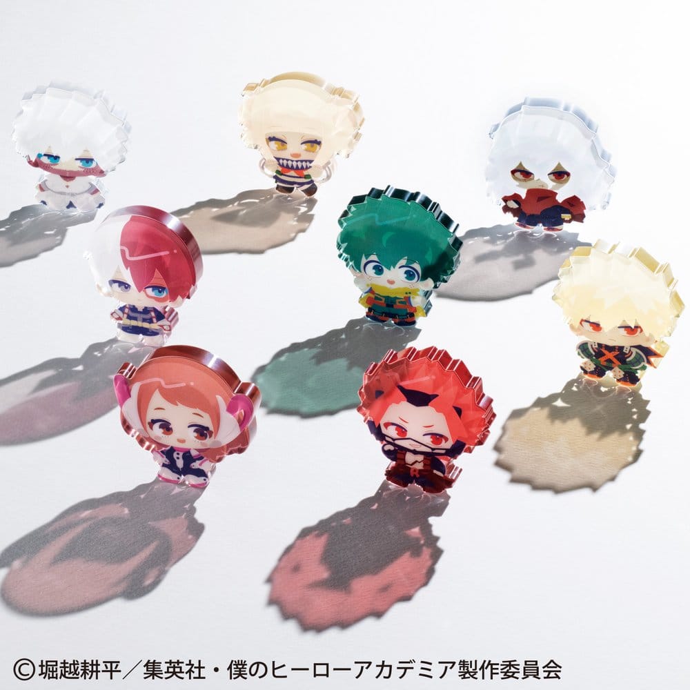 My Hero Academia Blind Box assortiment figurines mini Karakoro Clear Candy (8)