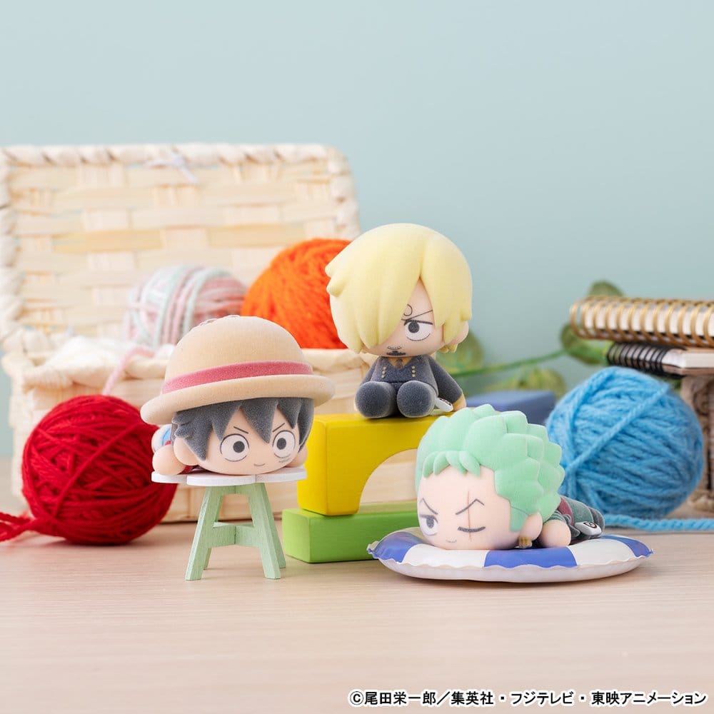 One Piece Nuippo présentoir de mini-figurines Boîte Mystère 6 cm (6)
