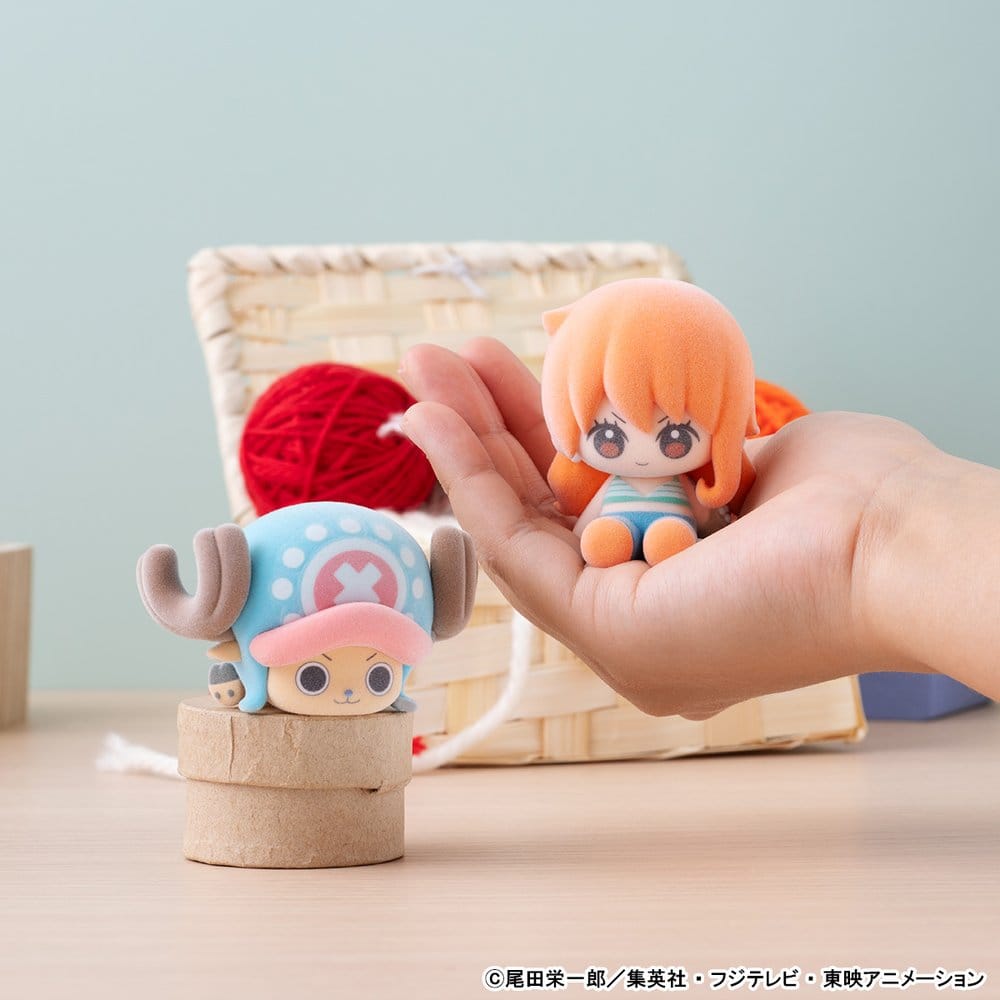 One Piece Nuippo présentoir de mini-figurines Boîte Mystère 6 cm (6)