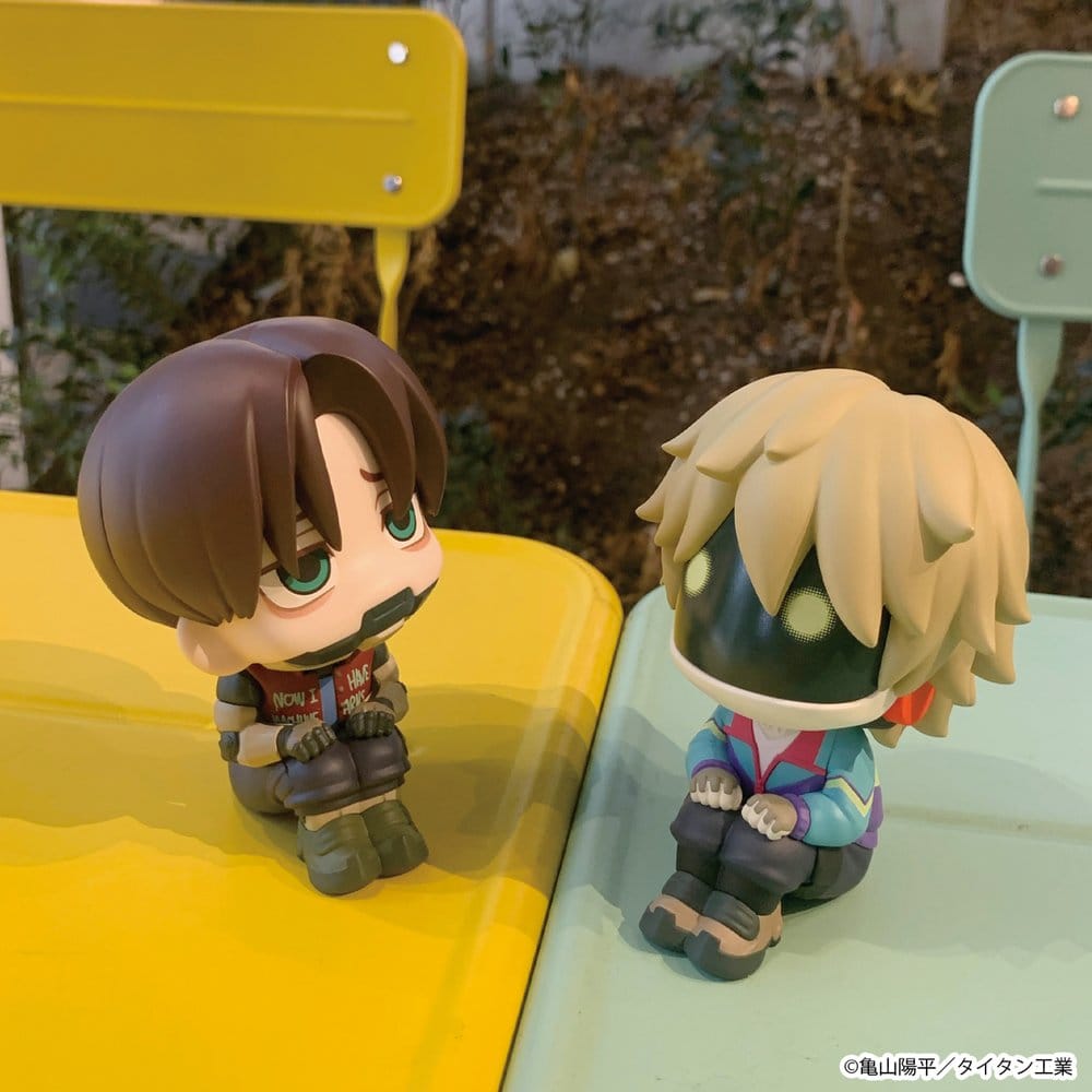 Milky Subway The Galactic Limited Express pack 2 figurines PVC Look Up Kurt & Max 11 cm (with gift)