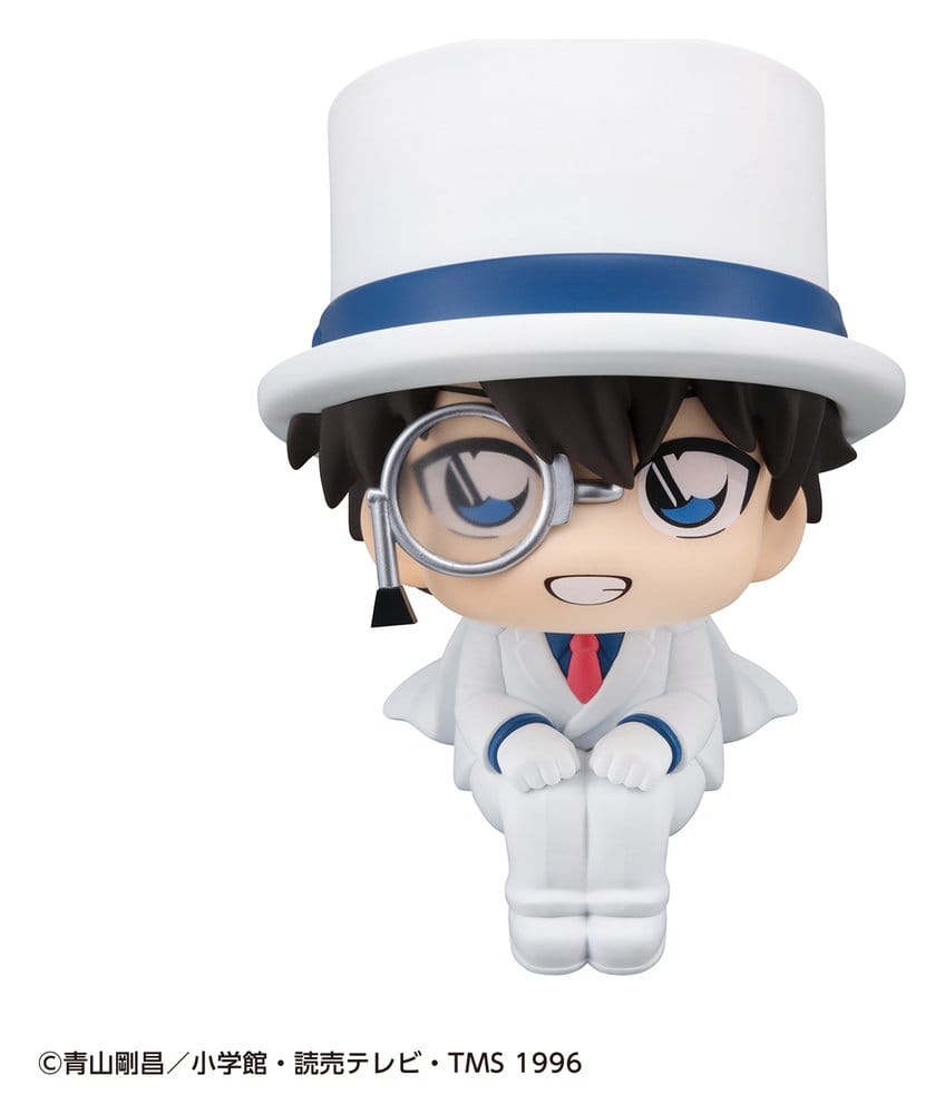 Detective Conan pack 2 figurines PVC Look Up Conan Edogawa & Kid the Phantom Thief 11 cm (with gift)