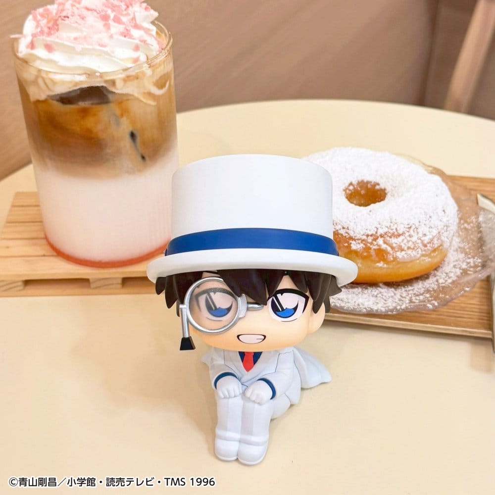 Detective Conan pack 2 figurines PVC Look Up Conan Edogawa & Kid the Phantom Thief 11 cm (with gift)