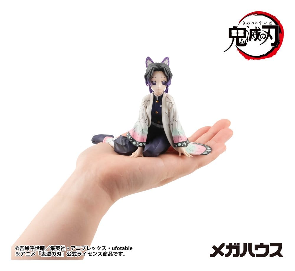 Demon Slayer: Kimetsu no Yaiba figurine PVC G.E.M. Series Shinobu-san 11 cm Palm Size (Repeat)