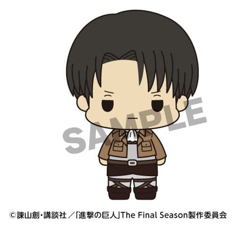 Attack on Titan Blind Box présentoir figurines mini Chokorin Collection 5 cm (6)