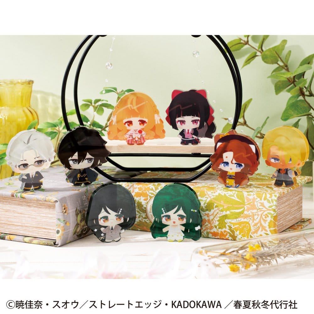 Agents of the Four Seasons Blind Box présentoir figurines mini Karakoro Clear Candy Figures Dance of Spring 6 cm (8)
