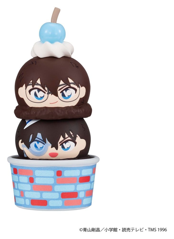 Detective Conan Blind Box assortiment figurines mini Tsumichen Stack up & Change 8 cm (6)
