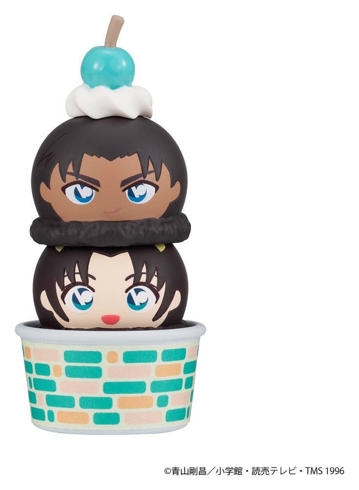 Detective Conan Blind Box assortiment figurines mini Tsumichen Stack up & Change 8 cm (6)