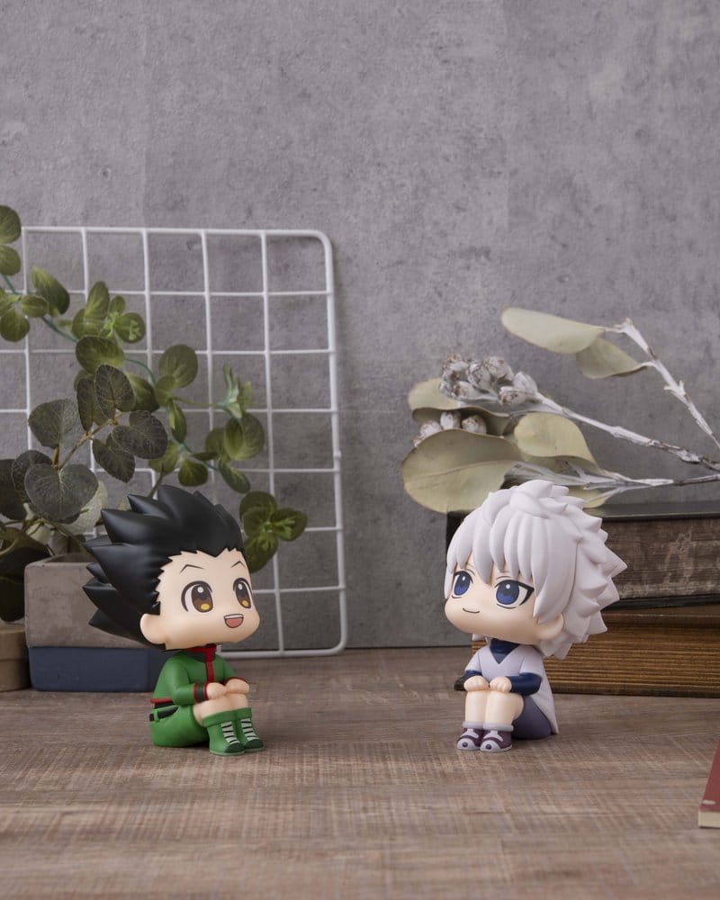 Hunter x Hunter pack 2 figurines PVC Look Up Gon Freecss & Killua Zoldyck 11 cm (with gift)