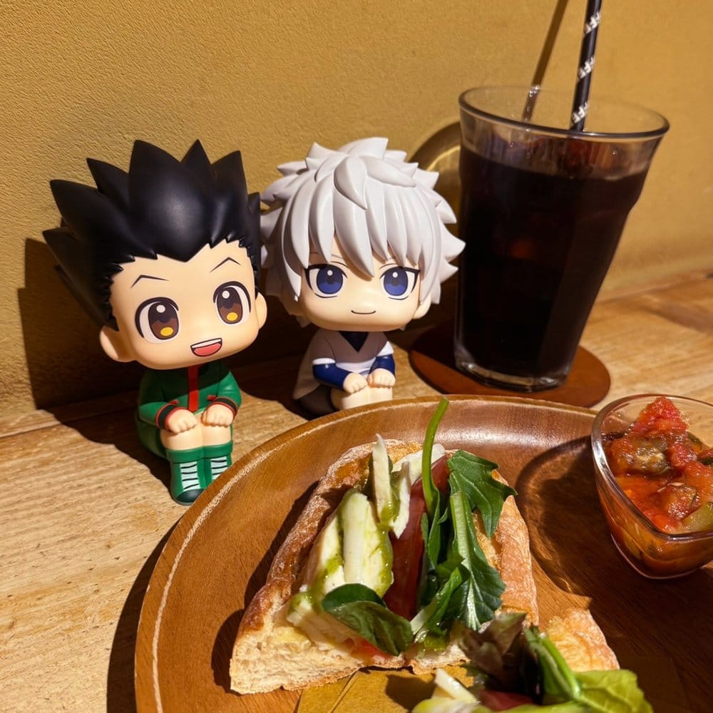 Hunter x Hunter pack 2 figurines PVC Look Up Gon Freecss & Killua Zoldyck 11 cm (with gift)