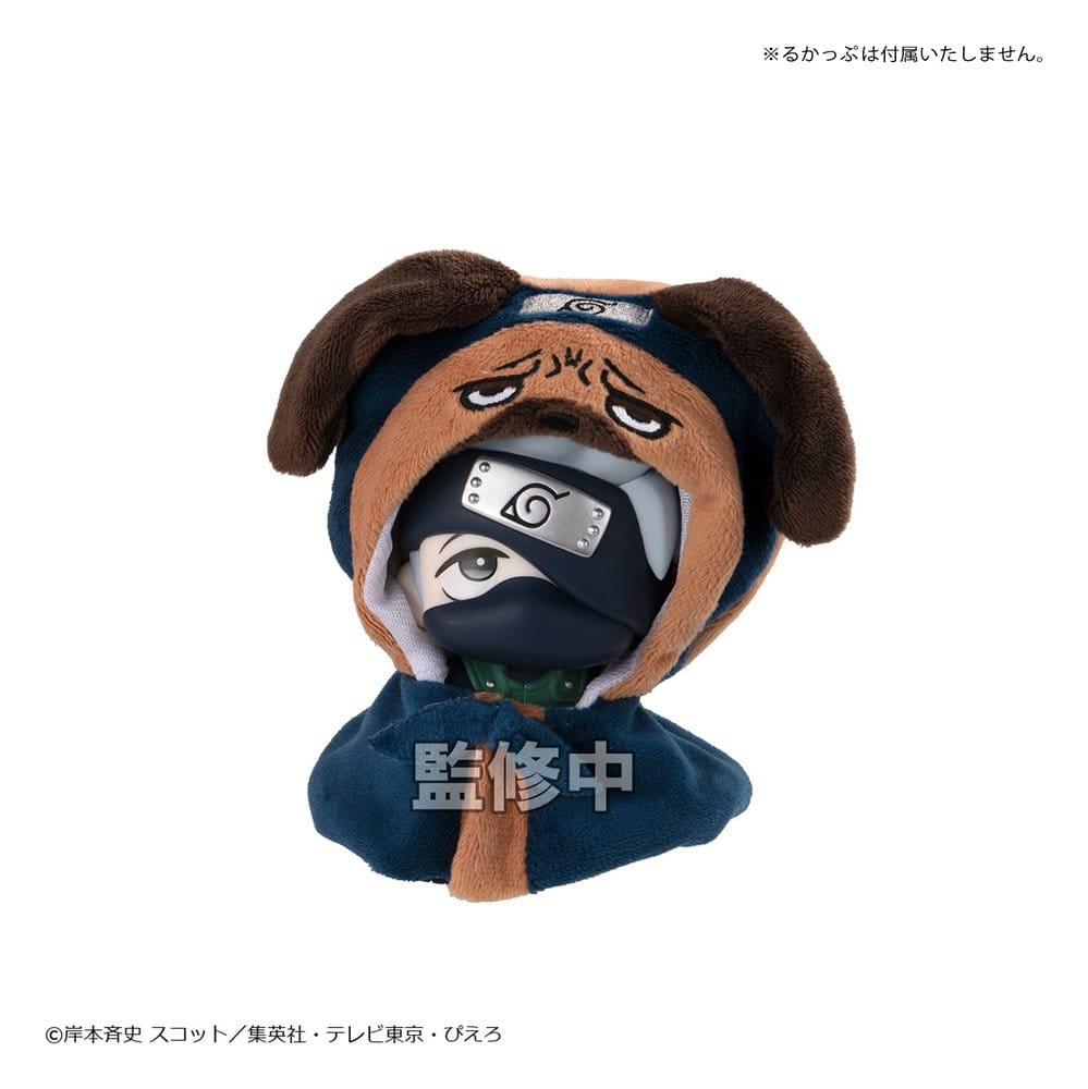 Naruto Shippuden Look Up cape pour figurines PVC Pakkun