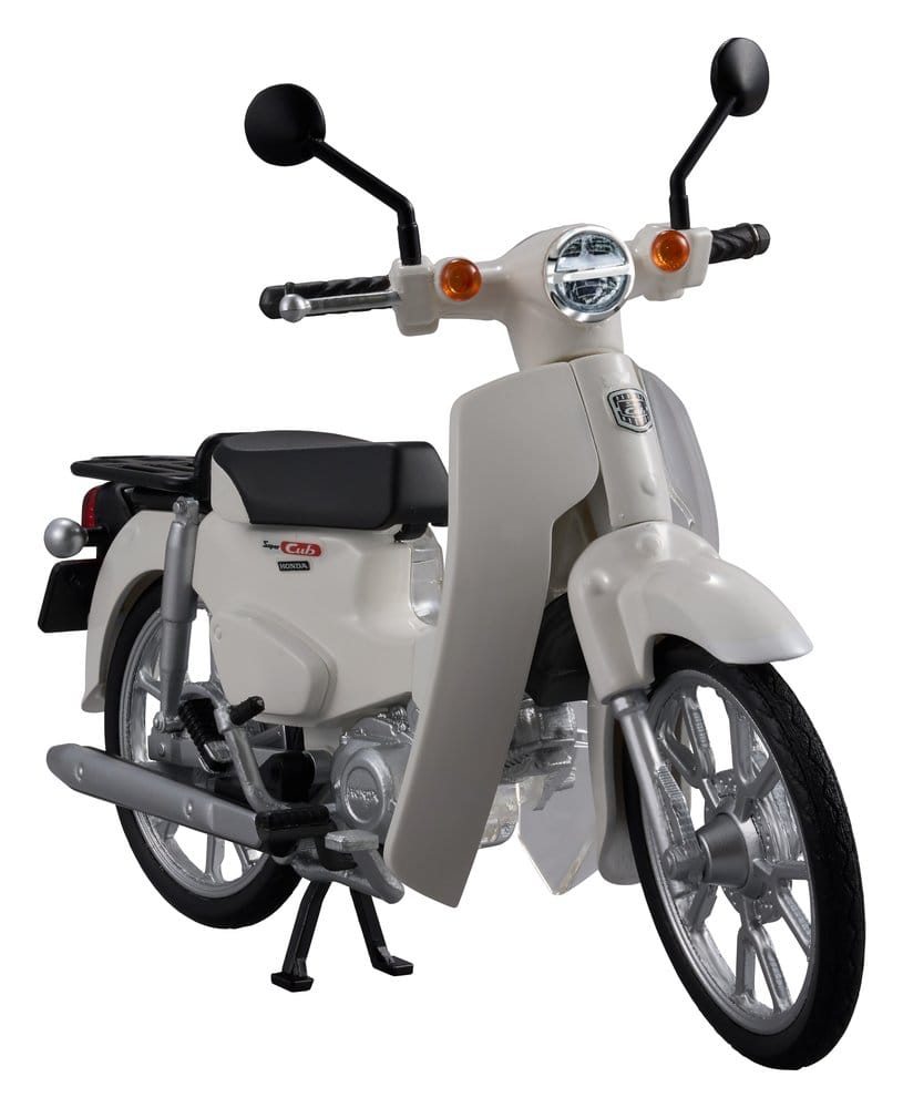 Honda Plastic Model Kit Kaitanics Super Cub 110 Classical White