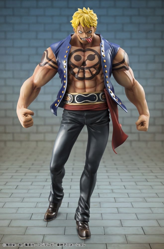 One Piece figurine PVC Portrait.Of.Pirates "Sailing Again" Bellamy the Hyena 25 cm (Limited Repeat)