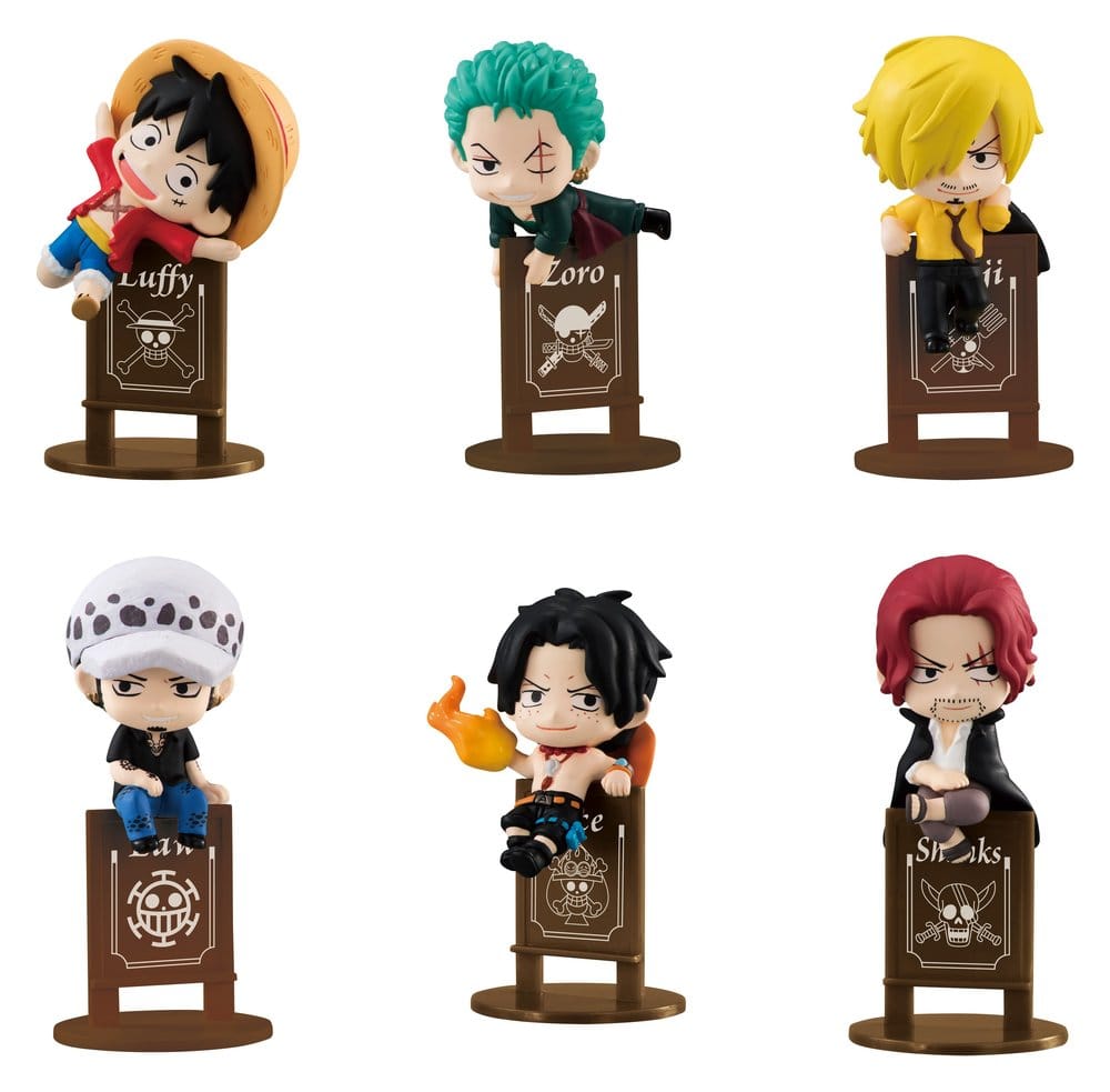 One Piece Blind Box présentoir figurines mini Ochatomo series Pirates Party 4 cm (8) (Repeat)