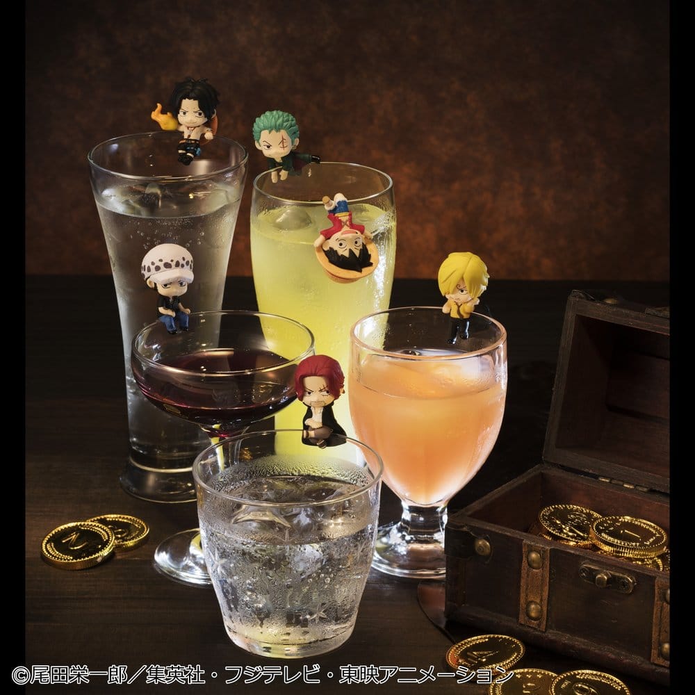 One Piece Blind Box présentoir figurines mini Ochatomo series Pirates Party 4 cm (8) (Repeat)