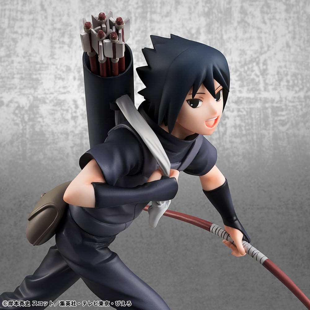 Naruto Shippuden pack 2 figurines PVC G.E.M. Series Itachi Uchiha & Sasuke (Repeat)