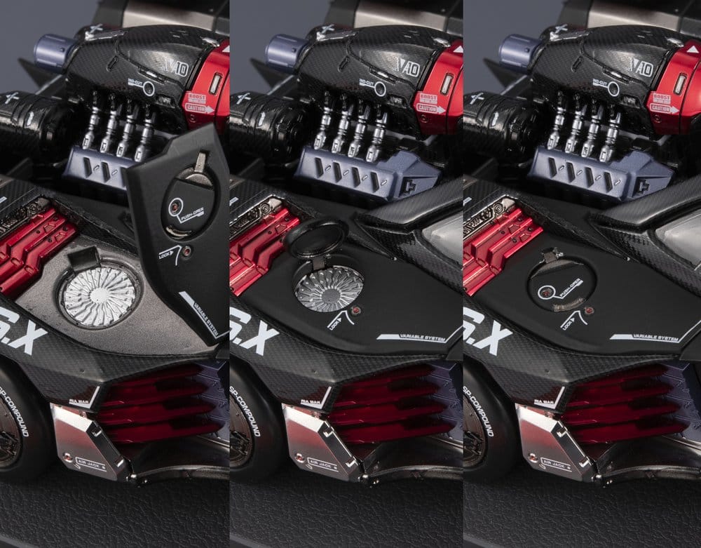 Future GPX Cyber Formula véhicule Variable Action Hi-SPEC United Asurada G.S.X RS SIREN 26 cm