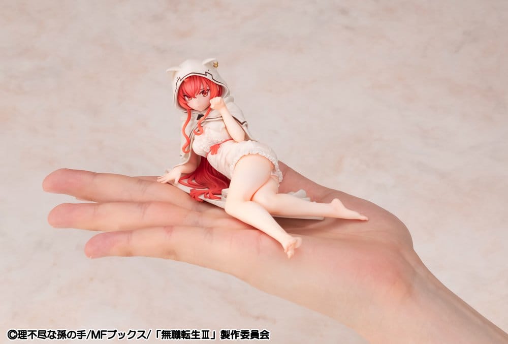 Mushoku Tensei: Jobless Reincarnation Melty Princess figurine pvc Eris Sleep with Eris Ver. Palm Size 12 cm