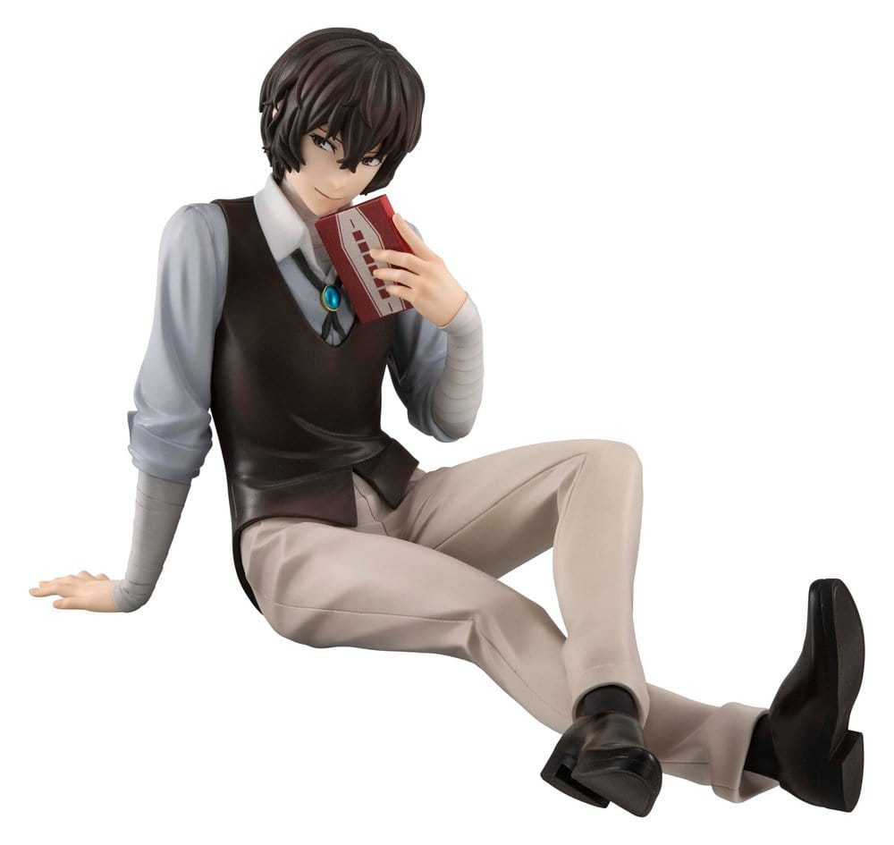 Bungo Stray Dogs figurine PVC G.E.M. Series Dazai san Palm Size