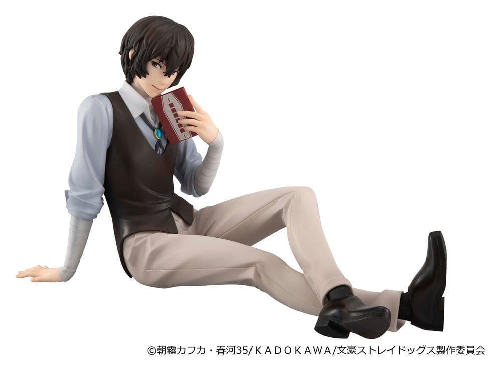 Bungo Stray Dogs figurine PVC G.E.M. Series Dazai san Palm Size