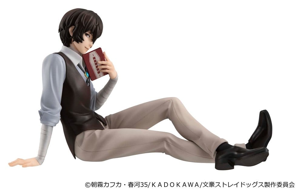 Bungo Stray Dogs figurine PVC G.E.M. Series Dazai san Palm Size