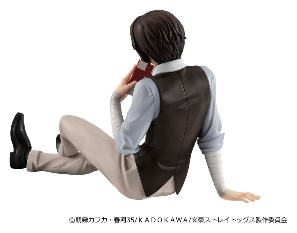 Bungo Stray Dogs figurine PVC G.E.M. Series Dazai san Palm Size