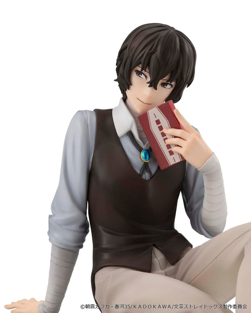 Bungo Stray Dogs figurine PVC G.E.M. Series Dazai san Palm Size