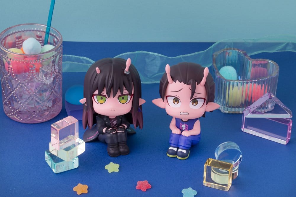Milky Subway The Galactic Limited Express pack 2 figurines PVC Look Up Akane & Kanata 11 cm (with gift)