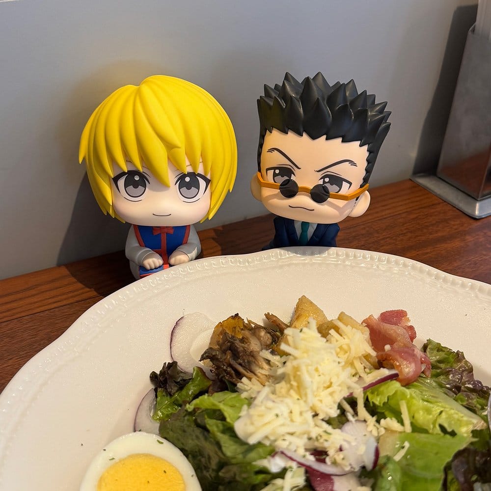 Hunter x Hunter pack 2 figurines PVC Look Up Kurapika & Leorio 11 cm (with gift)