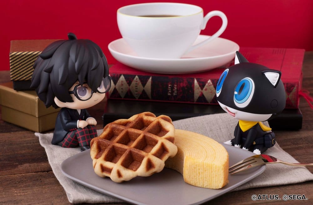 Persona 5 the Royal pack 2 figurines PVC Look Up Hero & Morgana 11 cm (with gift)