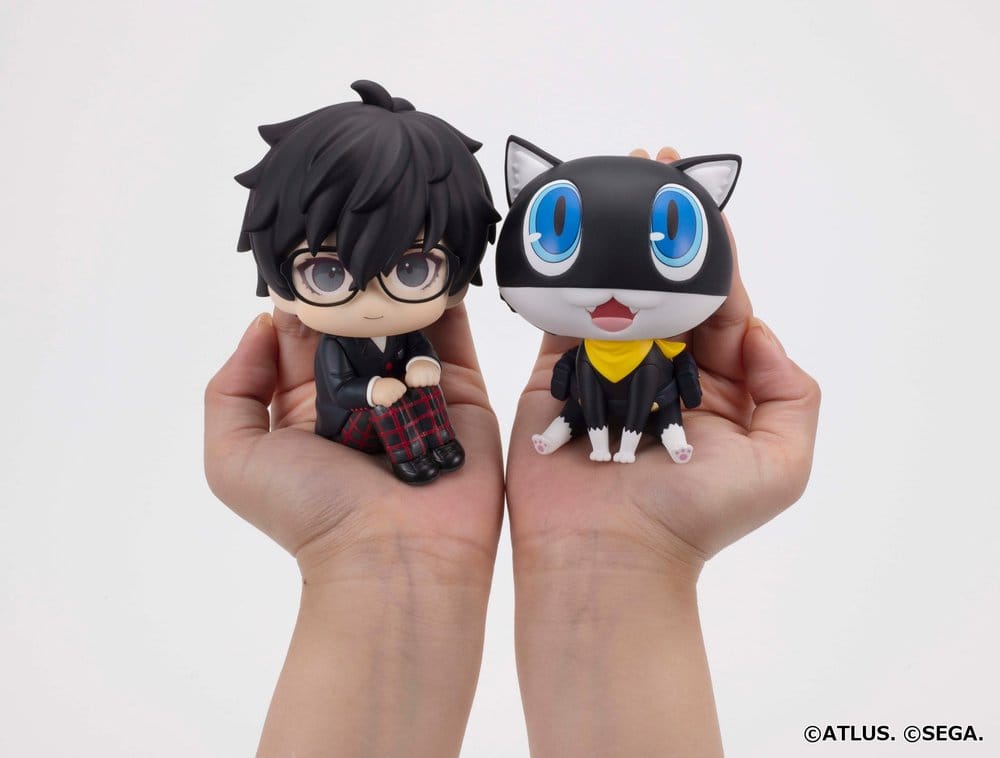 Persona 5 the Royal pack 2 figurines PVC Look Up Hero & Morgana 11 cm (with gift)