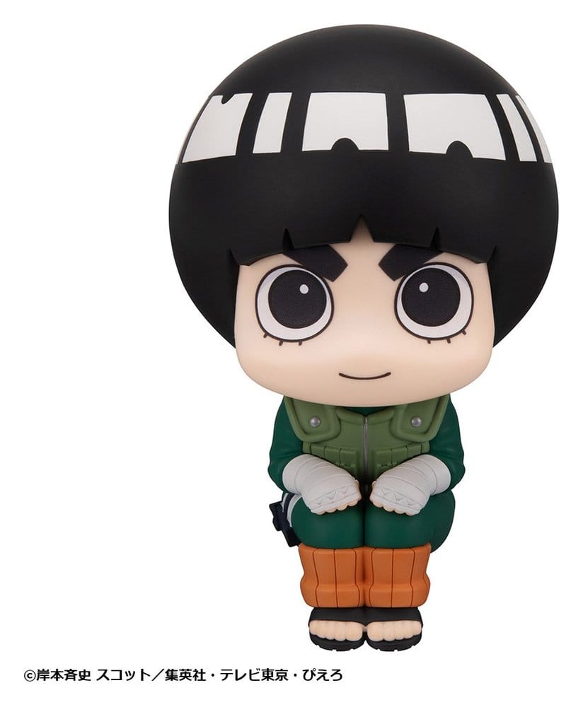 Naruto Shippuden pack 2 figurines PVC Look Up Rock Lee & Neji Hyuga 11 cm (with gift)