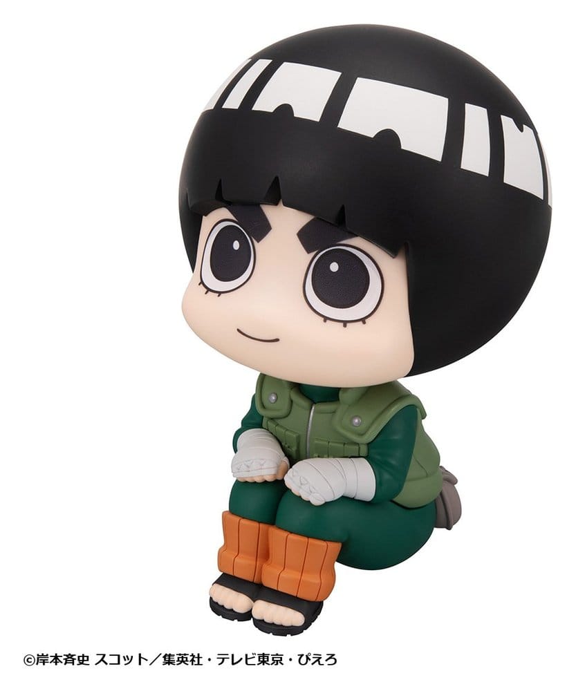 Naruto Shippuden pack 2 figurines PVC Look Up Rock Lee & Neji Hyuga 11 cm (with gift)