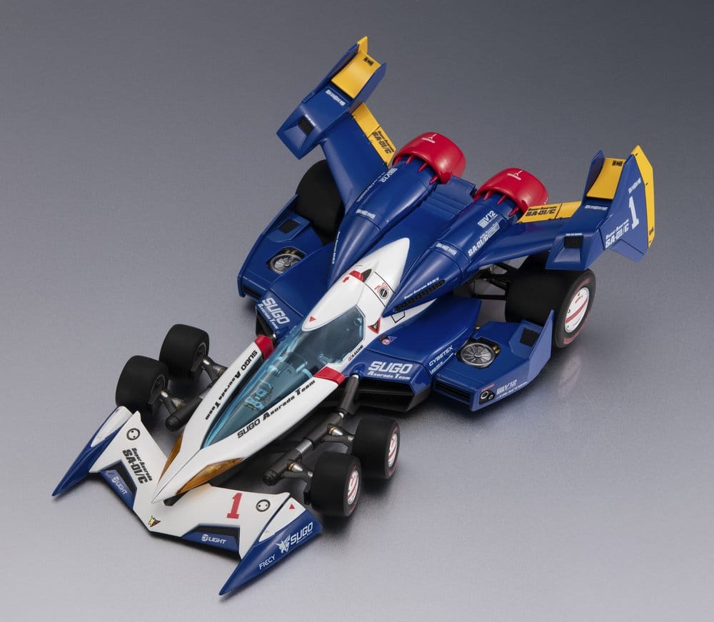 Future GPX Cyber Formula véhicule Variable Action 2ndLAP Super Asurada SA-01/C 20 cm