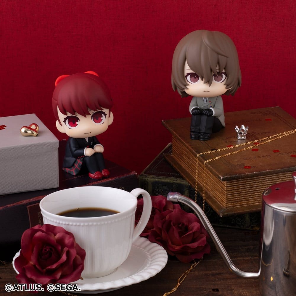 Persona 5 The Royal pack 2 figurines PVC Look Up Goro Akechi & Kasumi Yoshizawa 11 cm (with gift)