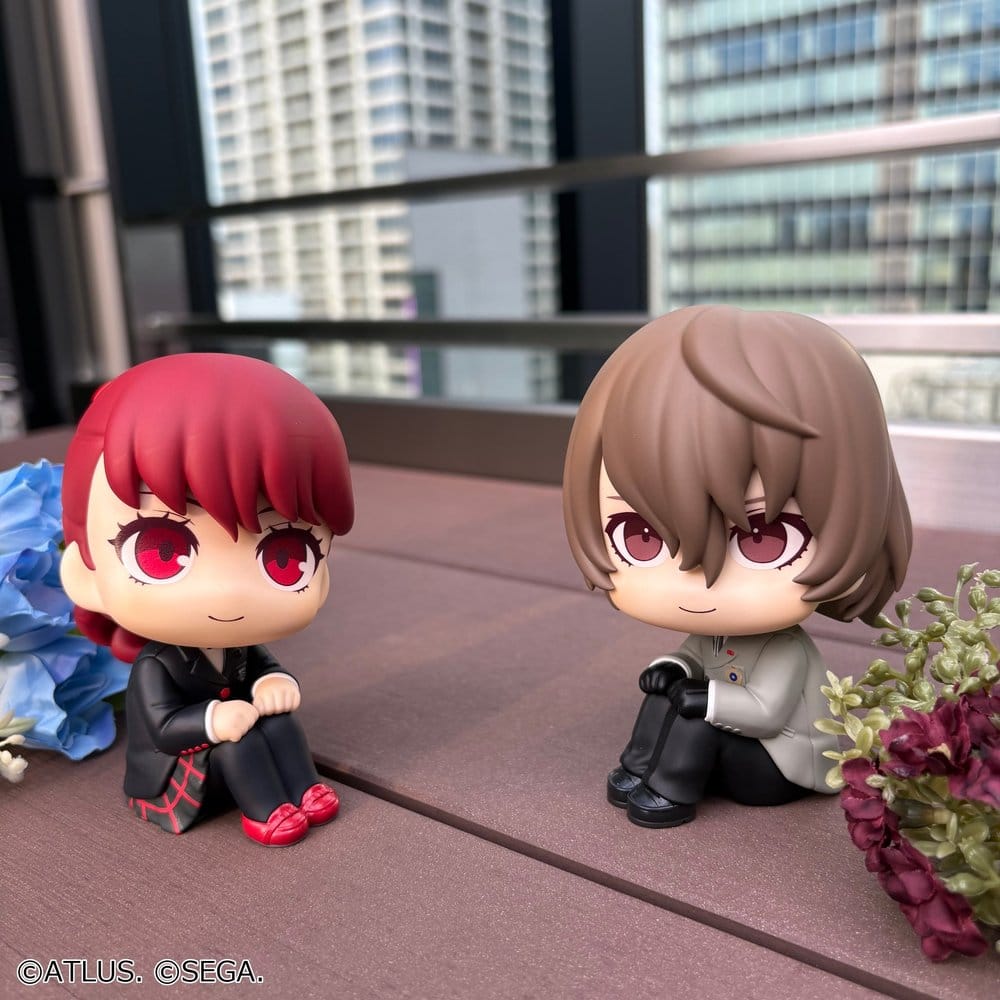Persona 5 The Royal pack 2 figurines PVC Look Up Goro Akechi & Kasumi Yoshizawa 11 cm (with gift)