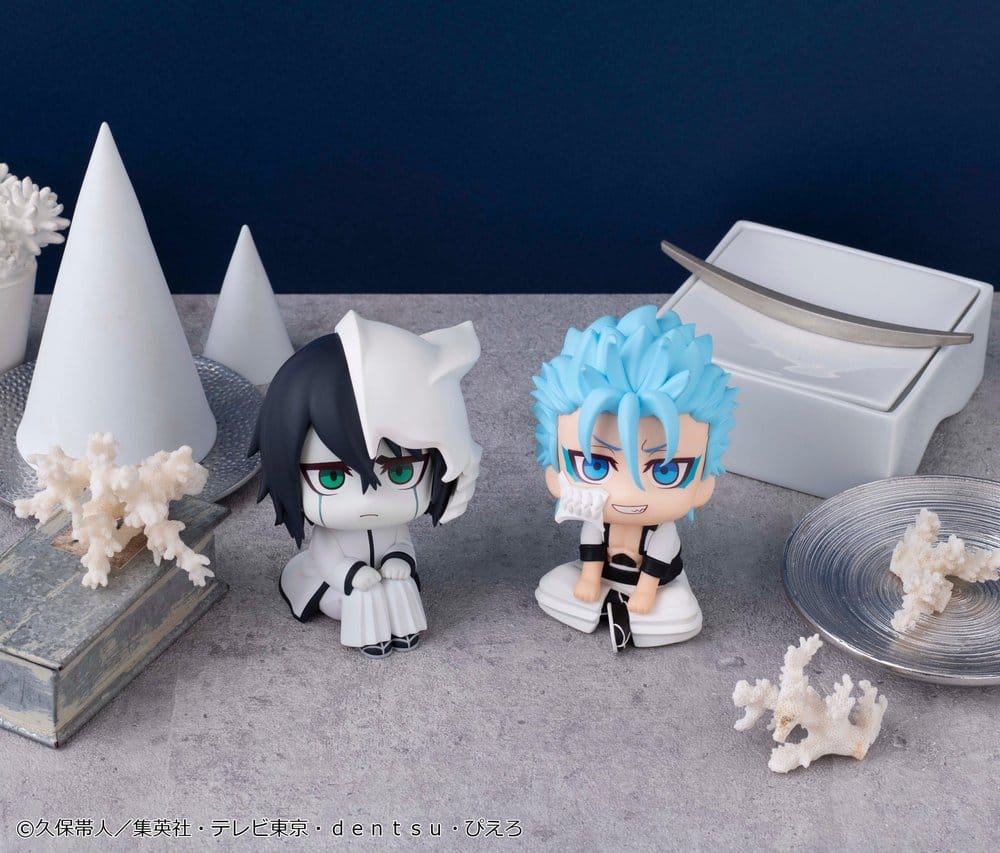 Bleach pack 2 figurines PVC Look Up Ulquiorra Cifer & Grimmjow Jaegerjaquez (with gift) 11 cm