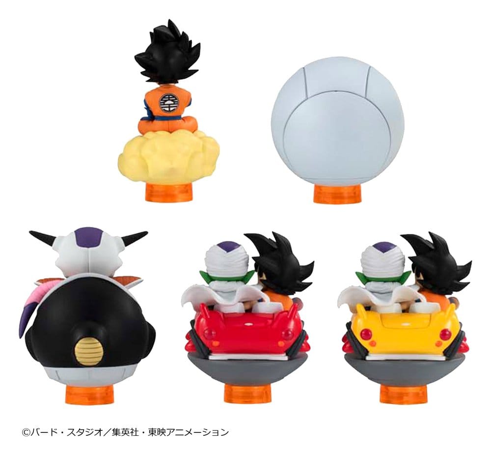 Dragon Ball Z Blind Box présentoir figurines mini Yuracolle Series Collection 01 6 cm (6)