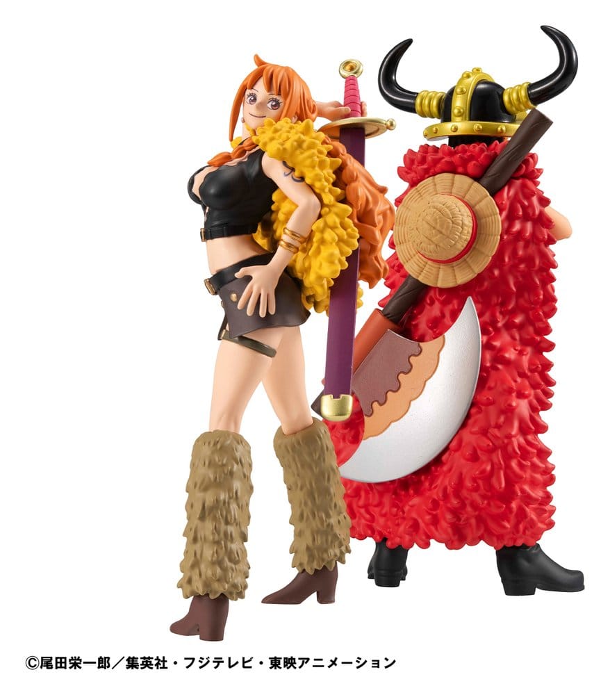One Piece figurine PVC WALLSTAR Nami (Elbaph Arc) 10 cm