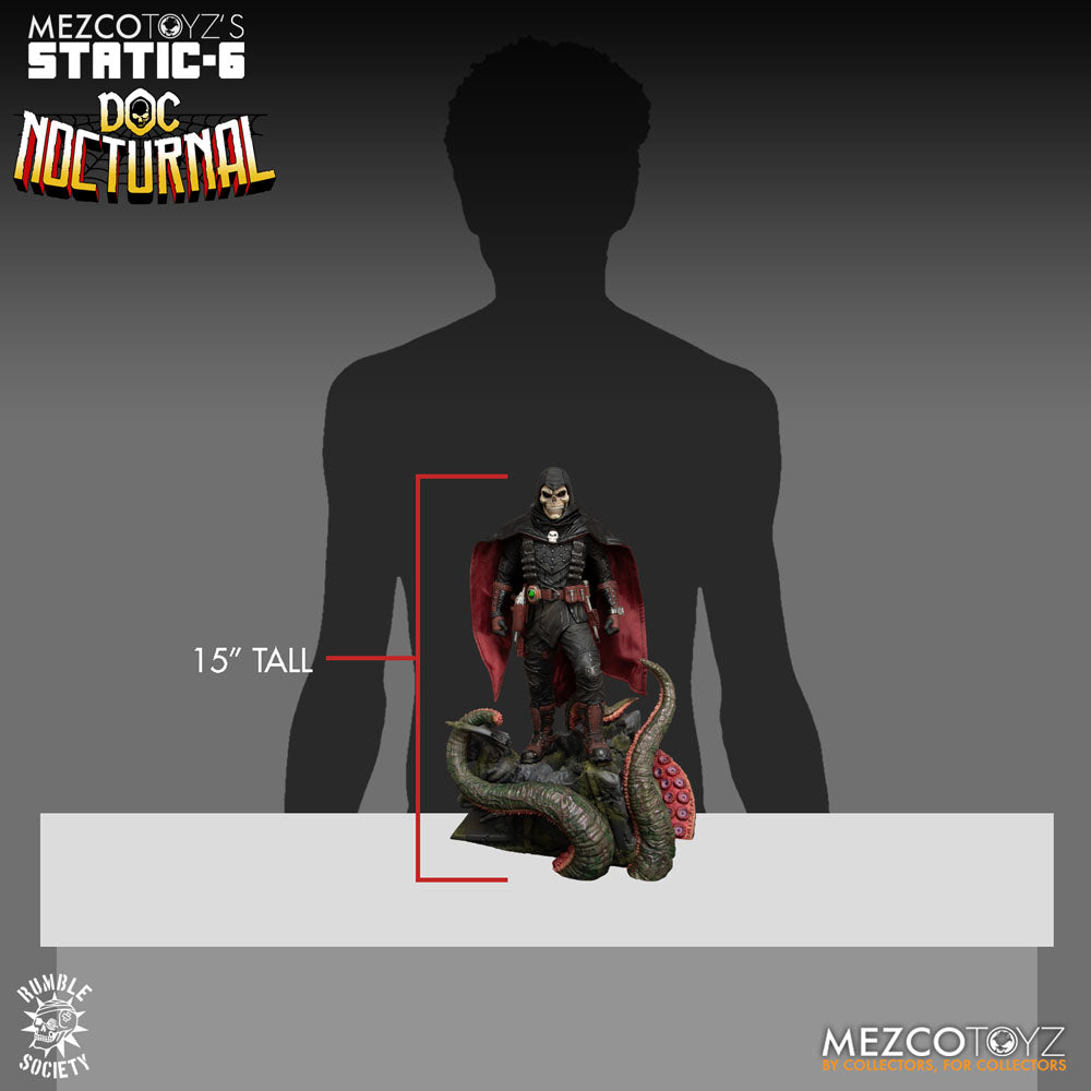 Original Character statuette 1/6 PVC Static-6 Rumble Society - Doc Nocturnal 38 cm