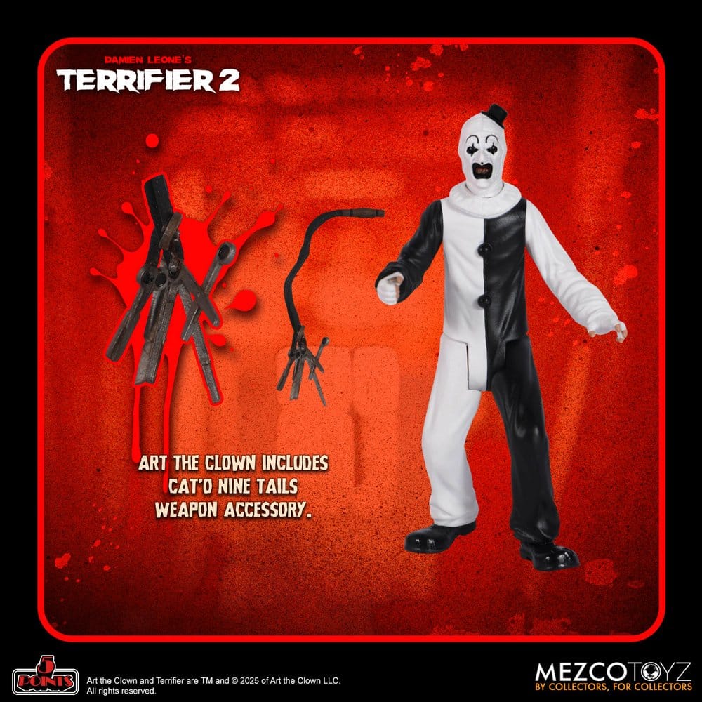 Terrifier 2 assortiment figurines 5 Points 10 cm (16)