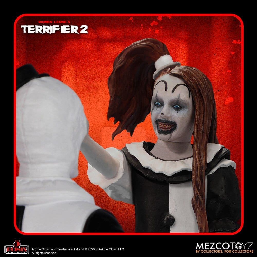 Terrifier 2 assortiment figurines 5 Points 10 cm (16)