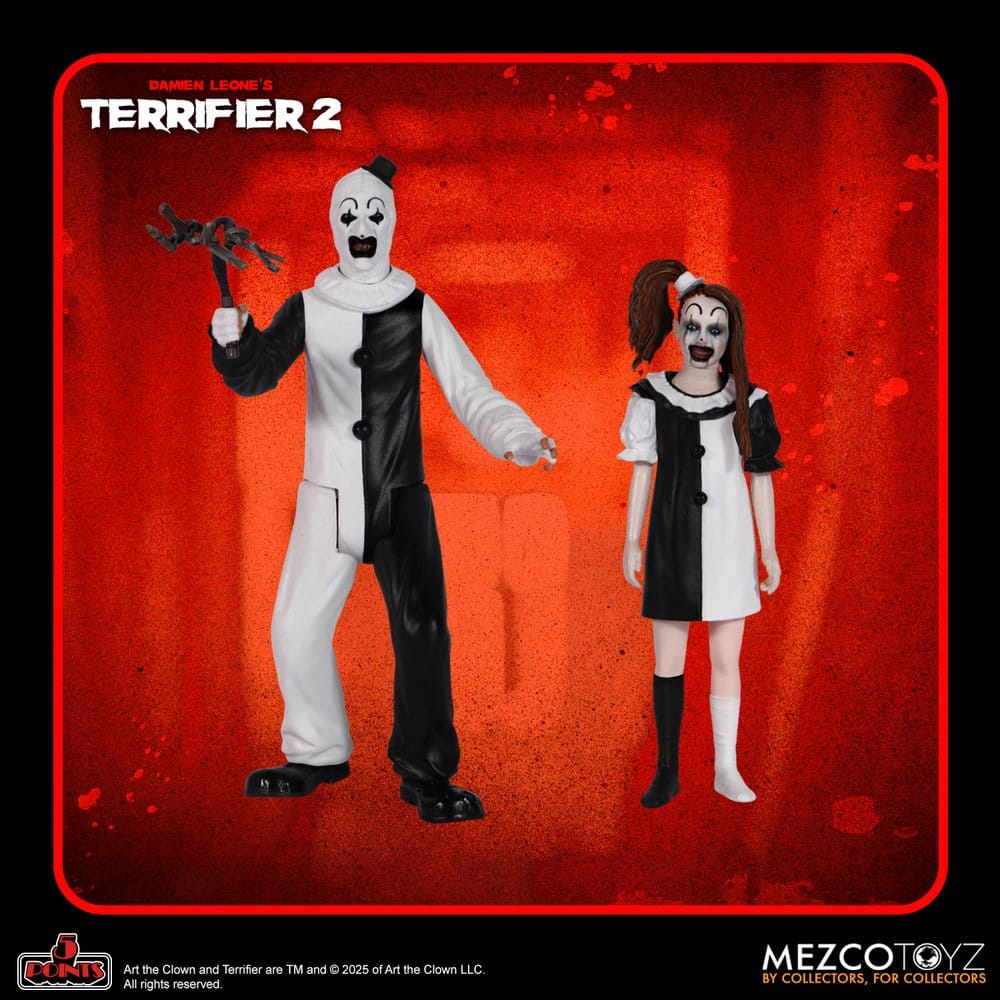 Terrifier 2 assortiment figurines 5 Points 10 cm (16)