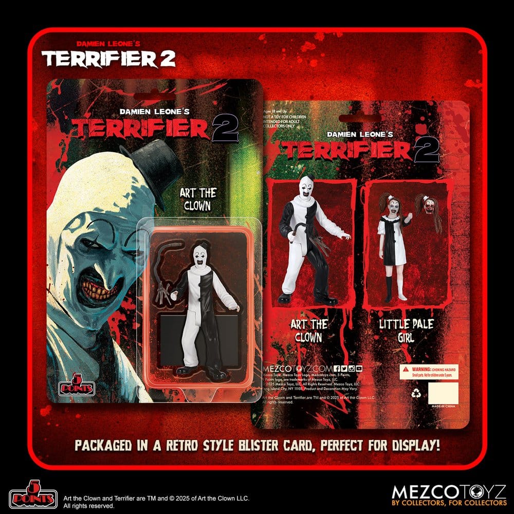 Terrifier 2 assortiment figurines 5 Points 10 cm (16)