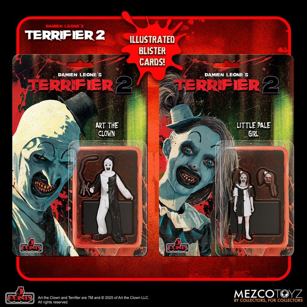 Terrifier 2 assortiment figurines 5 Points 10 cm (16)