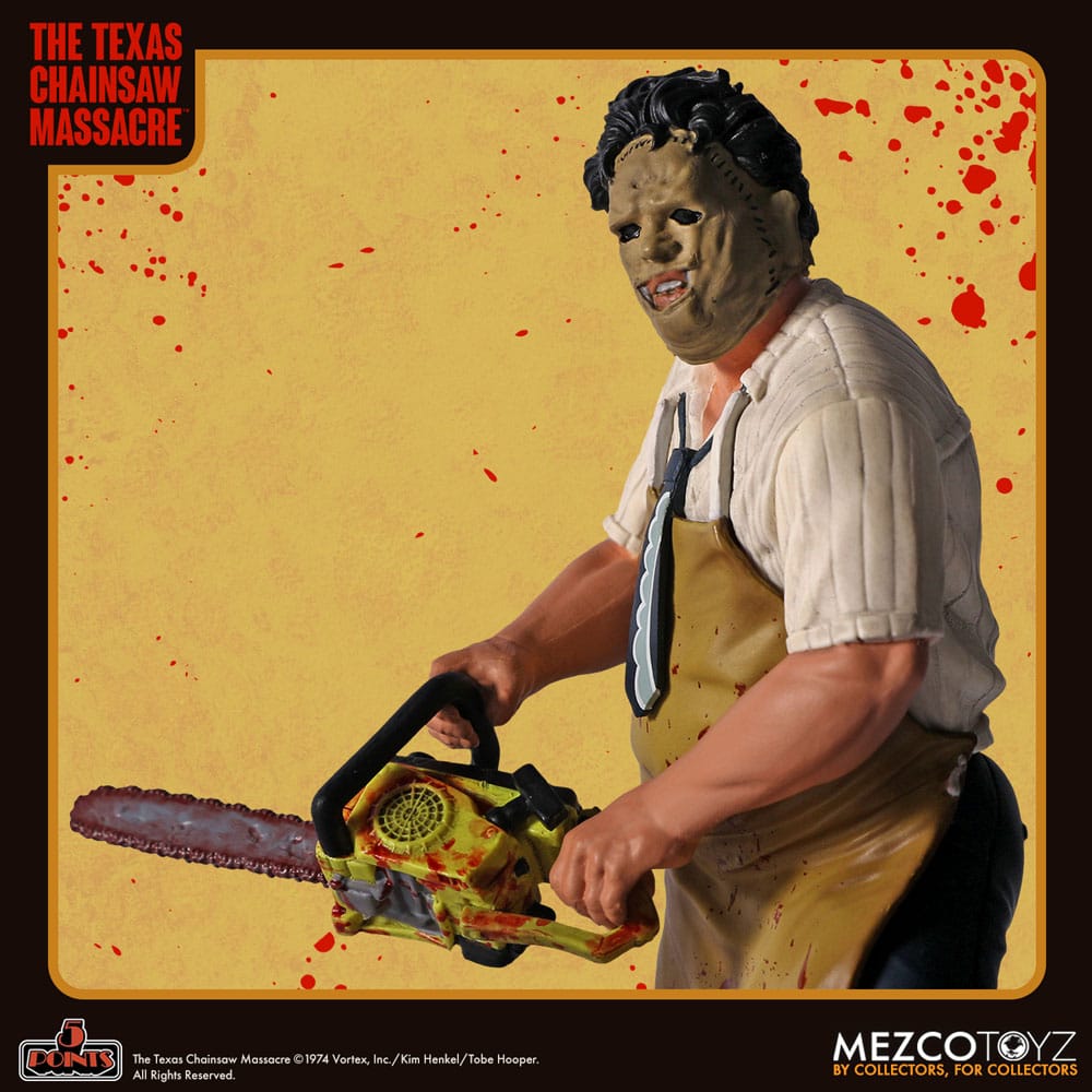 Massacre à la tronçonneuse (1974) figurine 5 Points Leatherface 10 cm