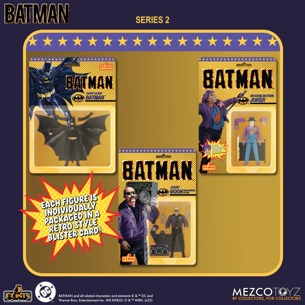 Batman (1989) assortiment figurines 5 Points 9 cm Series 2 (24)