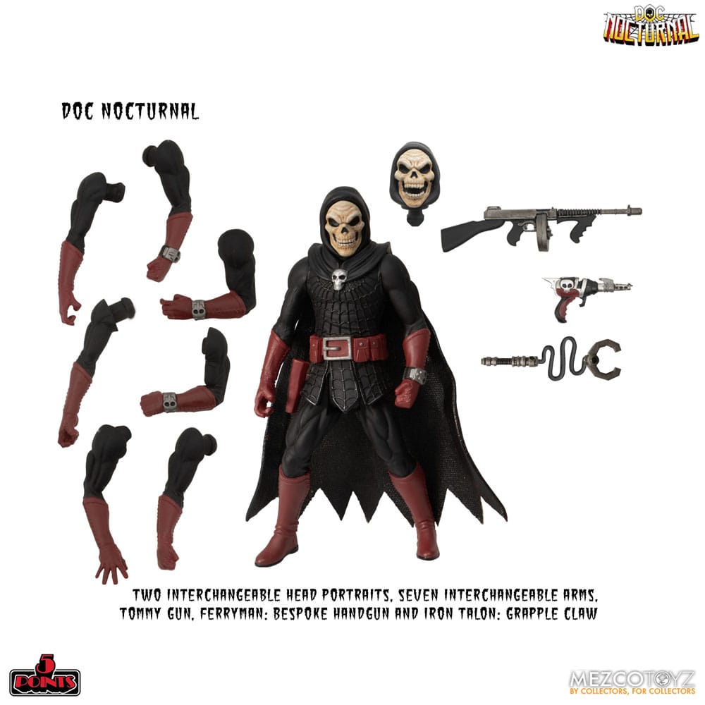 Doc Nocturnal figurines 5 Points Nocturnal Tower Playset 9 cm