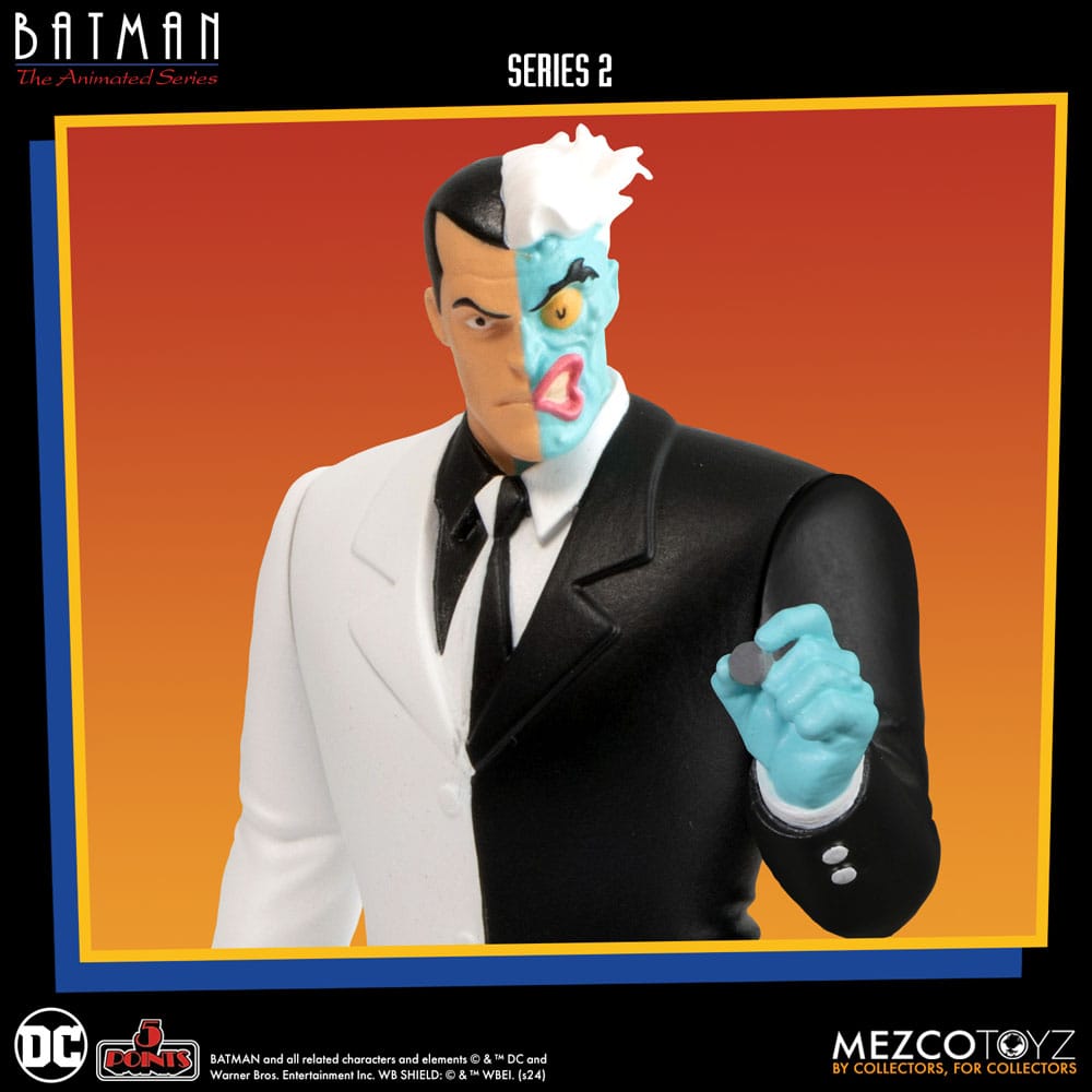 Batman: The Animated Series 2 figurines 5 Points Deluxe Box Set 9 cm