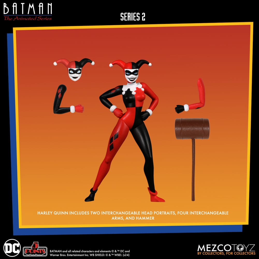 Batman: The Animated Series 2 figurines 5 Points Deluxe Box Set 9 cm