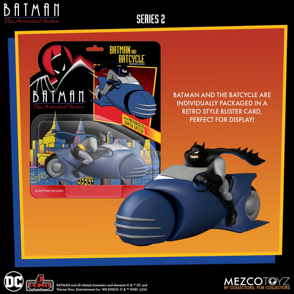 Batman: The Animated Series 2 figurines 5 Points Deluxe Box Set 9 cm